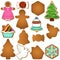 Gingerbread (Christmas festival biscuit - cookie)