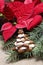 Gingerbread christmas tree. Delicious xmas dessert