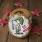 Gingerbread cookies casket with decor on 23 february holiday - Red stars cookie, little soldier with a gun, the