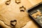 Gingerbread cookies just before baking