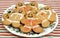 Gingerbread cookies on Plate