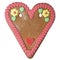 Gingerbread heart