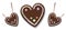 Gingerbread heart