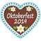 gingerbread heart Oktoberfest 2019