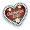 gingerbread heart Oktoberfest 2020