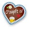 gingerbread heart Oktoberfest 2020 2021