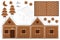 Gingerbread House Paper Model