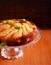 Gingerbread pear upside down cake