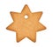 Gingerbread Star shape