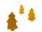 Gingerbread trees