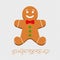 Gingerbread - Vector Illustration - Isolated On Transparent Background