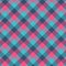 Gingham cyan and red pattern