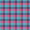 Gingham cyan and red pattern