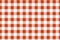 Gingham orange and white pattern. Texture from rhombus/squares for - plaid, tablecloths, clothes, shirts, dresses, paper and other