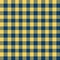 Gingham Pattern. Seamless sandy brown midnight blue plain check pattern. Good for blankets, wraps, packages, dresses, skirts,