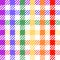 Gingham plaid pastel seamless pattern for design , decorate , paper print