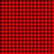 Gingham seamless red and black pattern. Texture from squares for plaid, tablecloths, clothes, shirts, dresses, paper, bedding,