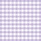 Gingham Tablecloth Seamless Pattern, Pastel Lavender