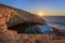 Giola, natural sea water pool located on Thassos island