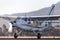 Gippsland Aeronautics GA8 Airvan VH-SXK single engine utility aircraft being used for skydiving operations.