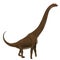 Giraffatitan Dinosaur Side Profile