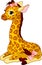 Giraffe Calf with bow