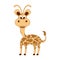 Giraffe Cute, Animal Illustration