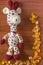 Giraffe doll and melodorum fruticosum