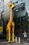 Giraffe outside LegoLand in Berlin