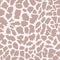 Giraffe skin seamless african animal pattern