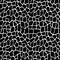 Giraffe texture pattern seamless repeating black white
