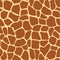 Giraffe vector seamless pattern