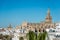 Giralda in the city of Seville in Andalusia, Spain