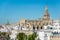 Giralda in the city of Seville in Andalusia, Spain