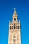 Giralda in the city of Seville in Andalusia, Spain