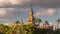 Giralda Spire Bell Tower of Seville Cathedral.