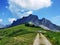 Girenspitz and Gauschla mountains in the RÃ¤tikon range of the Alps