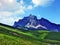 Girenspitz and Gauschla mountains in the RÃ¤tikon range of the Alps