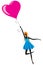 Girl with the balloon