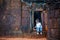 Girl in Banteay Srei temple