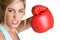 Girl Boxing