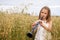 Girl with clarinet