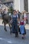 girl and cowgirl at Alpine Cattle Drive, Rettenberg, Germany