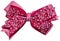 Girl Hair Ribbon Bow Isolated