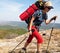 Girl in hike