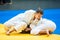 Girl judoka