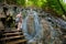 Girl on Kuang Si waterfall