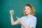 Girl observing chemical reaction chalkboard background. Chemistry lesson. Chemistry lab. Woman teacher performing