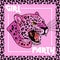 Girl party leopard