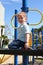 Girl on playground